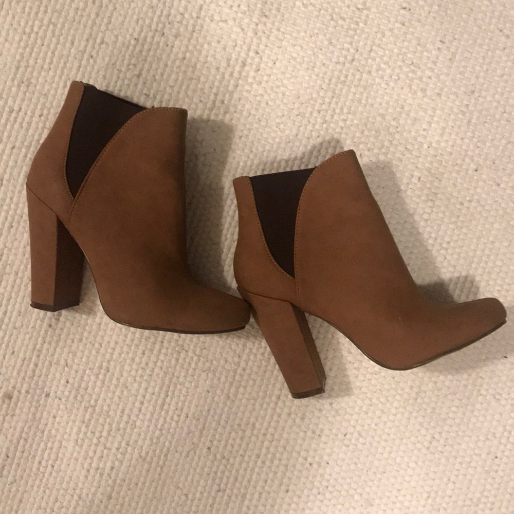 Cognac Bootie